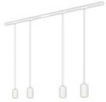Briloner Schienen-Komplett-System 1phasig GU10 Wei&szlig; 8015046