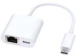 ROLINE USB 3.2 Gen 2 Typ C zu Gigabit Ethernet Konverter + 1x PD Port, 100W