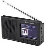 soundmaster Tischradio DAB+, FM Bluetooth&reg;, AUX, DAB+, UKW Weckfunktion Schwarz