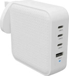 HYPER HJ1002WHWWGL, HYPER HyperJuice 100W USB-C Reiseladeadapter 100 W 1x USB-A, 3x