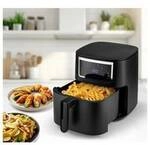 GourmetMaxx GOURMETmaxx Hei&szlig;luft-Fritteuse Digital 7l 1700W schwarz matt/Edelstahl