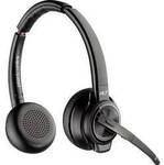 HP DECT Savi 8220-M On Ear Kopfh&ouml;rer Schwarz 8D3F5AA#ABB