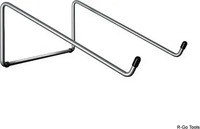 R-GO TOOLS RGOSC010, R-GO Tools Steel Basic Notebook-St&auml;nder Silber