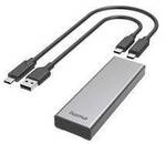 Hama 00200764 Externes Geh&auml;use f&uuml;r M.2 PCIe NVMe SSD