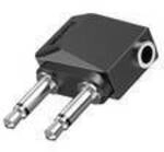 hama 00205192 Audio-Adapter, 2x 3,5-mm-Klinken-St. Mono - 3,5-mm-Klinken-Kuppl.
