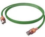 EasyLan DualBoot LED Patchkabel RJ45 S/FTP Cat.6A (Class EA), mit saCon Stecker,