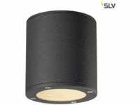 SLV 231545, SLV 231545 Sitra Außendeckenleuchte LED, Energiesparlampe GX53 9 W