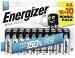 Energizer Max Plus Mignon (AA)-Batterie Alkali-Mangan 1.5 V 20 St. E304145600