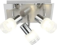 BRILLIANT G32434/77, Brilliant Lea G32434/77 Deckenstrahler LED E14 9 W Chrom