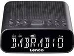Lenco LENCO - DAB+ Uhrenradio Bluetooth CR-606BK sw Radiowecker DAB, UKW, DAB+