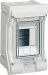 HAGER VE103PN, Hager VE103PN Kleinverteiler Aufputz Anzahl Reihen = 1 Inhalt 1 St.