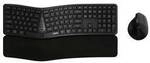 Rapoo 8810ME Kabellos, Bluetooth&reg; Tastatur, Maus-Set USB-Anschluss, Ergonomisch