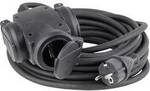 AS Schwabe 60450 Strom Verl&auml;ngerungskabel 16 A Schwarz 30.00 cm H07RN-F 3G 1,5 mm&sup2;