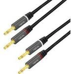LOGILINK CA1210, LogiLink CA1210 Audio Anschlusskabel 3.0 m Schwarz Geschirmt,