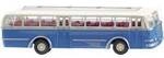 Wiking 072003 H0 Bus Modell B&uuml;ssing Trambus, himmelblau/hellelfenbein