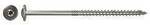 Fischer 657439 Holzschraube 6 mm 180 mm Sechsrund galvanisch verzinkt 100 St.