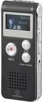 Renkforce RF-DVR-L169 Digitales Diktierger&auml;t Aufzeichnungsdauer (max.) 25 h Schwarz