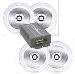 Lyndahl LYNCS180IPS4 2-Wege Set Einbau-Lautsprecher 120 W 4 Ω Wei&szlig; 1 Set