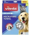 Vileda Pet Pro Microfibre Towel XL Tierhandtuch Grau Kleider-Gr&ouml;&szlig;e XL 1 St. 172670