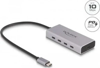DELOCK 64235, Delock 64235 USB-Hub 4 Port USB-C USB 3.2 Gen2 10 GBit/s mit USB-C