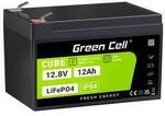Green Cell CUBE LiFePO4 Spezial-Akku LiFePo-Block Flachstecker Li-Ion 12.8 V 12...