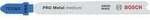 Bosch Accessories 2608655105 PRO Metal medium T121AFC Stichs&auml;geblatt, 92&nbsp;mm, 3-tlg.