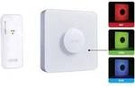 m-e modern-electronics 41162 Funkgong Komplett-Set beleuchtet