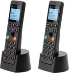 MOTOROLA 107DOT202BLACK, Motorola Design DECT Phone Schwarz