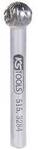 KS Tools 5153284 Fr&auml;sstift Hartmetall L&auml;nge 54 mm Produktabmessung, &Oslash; 6 mm