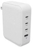 Targus HyperJuice 145W USB Ladeger&auml;t 140 W 1x USB-A, 3x USB-C&reg; Fast Charge Wei&szlig;
