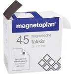 magnetoplan Magnetband (L x B x H) 20 x 30 x 0.75 mm rechteckig Schwarz 45 St. 15503