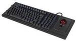 Keysonic KSK-8202ELU-T (US) Kabelgebunden Tastatur US-Englisch, QWERTY Schwarz mit