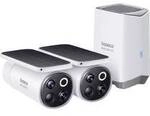 Baseus S1 Pro Outdoor Dual 3K 2-Cam Kit S0TX002131 IP-&Uuml;berwachungskamera-Set 2er Set