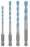 Bosch Accessories 2608902368 2608902368 Mehrzweckbohrer-Set 4 mm, 5 mm, 6 mm, 8 mm 1