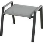 Siena Garden Tauro S83266 Gartenhocker Aluminium Anthrazit (matt), Grau