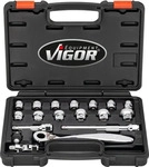 VIGOR V6202, Vigor Steckschl&uuml;sselsatz 3/8 (10 mm) V6202