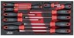 Vigor V4989 Schraubendreher-Set Schlitz
