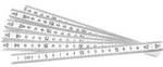Br&uuml;der Mannesmann Zollstock M 810-PVC-2 Ma&szlig;stab 2 m Kunststoff M 810-PVC-2