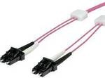 EasyLan LWL-LED-Patchkabel duplex 50/125&micro;m OM4, LC/LC, violett, 1 m LSD42200010