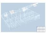 H&uuml;nersdorff 612400 Aufbewahrungsbox PS-CLASSIC (L x B x H) 225 x 335 x 55 mm