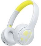 LogiLink BT0073BL On Ear Kopfh&ouml;rer Bluetooth&reg;, kabelgebunden Hellblau, Gelb