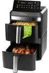 GourmetMaxx 16818 Hei&szlig;luft-Fritteuse 12 l 2800 W Antihaftbeschichtung,...