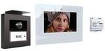 m-e modern-electronics VDV-20109 AW Video-T&uuml;rsprechanlage 4-Draht Komplett-Set