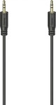 HAMA 00200725, hama 00200725 Audio-Kabel Flexi-Slim, 3,5-mm-Klinken-Stecker,