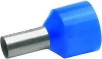 KLAUKE 43712, Klauke 43712 Aderendh&uuml;lse 16 mm&sup2; Teilisoliert Blau 100 St.