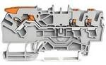 WAGO 2102-5301 Durchgangsklemme 5.20 mm Push-In-Klemme Grau 50 St.