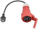 AS Schwabe 61373 Strom Adapterkabel 16 A Schwarz 0.3 m H07RN-F 3G 2,5 mm&sup2;
