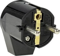 AS SCHWABE 45042, AS Schwabe 45042 Schutzkontakt-Winkelstecker Kunststoff 230 V