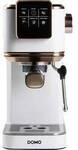 DOMO ESPRESSOMASCHINE 20Bar Espressomaschine Wei&szlig; inkl. Kapseln DO746K