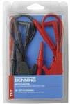 Benning TA 2 Sicherheits-Messleitungs-Set Lamellenstecker 4 mm Lamellenstecker 4 mm